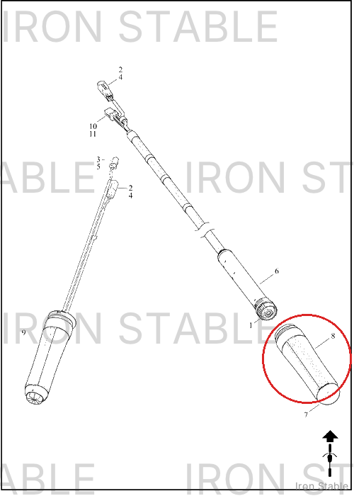 Harley-Davidson Throt Assembly Sub-Component, End Cap