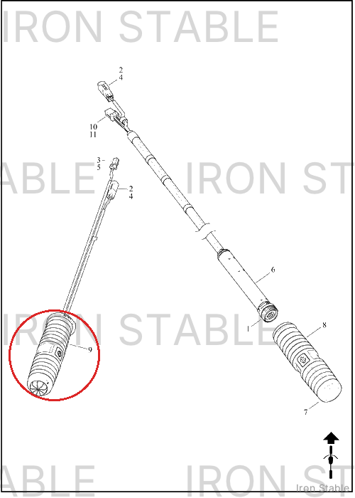 Harley-Davidson Grip, Lh, Heated, Scchrm
