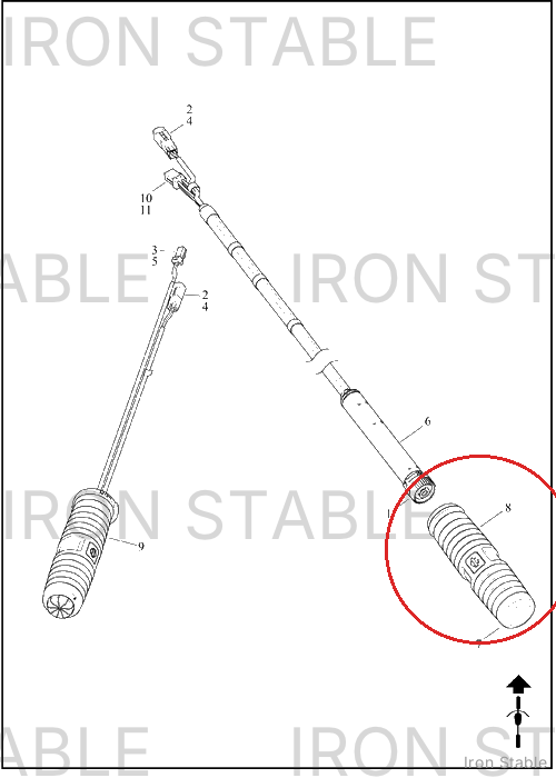 Harley-Davidson Throt Assembly W/Grip, Rh, Heated, Sc
