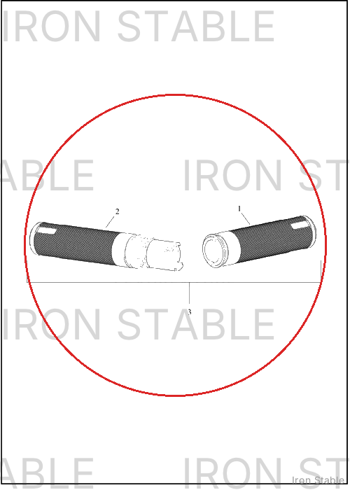 Harley-Davidson Kit, Grip, Blk