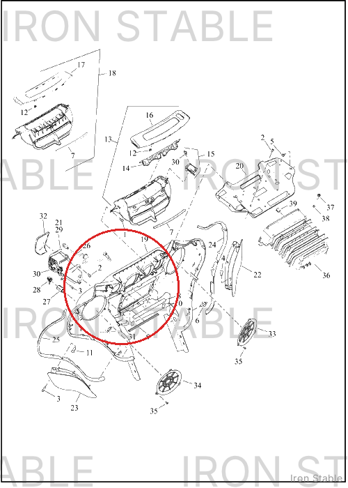 Harley-Davidson Inr-Frng Assembly, Solid