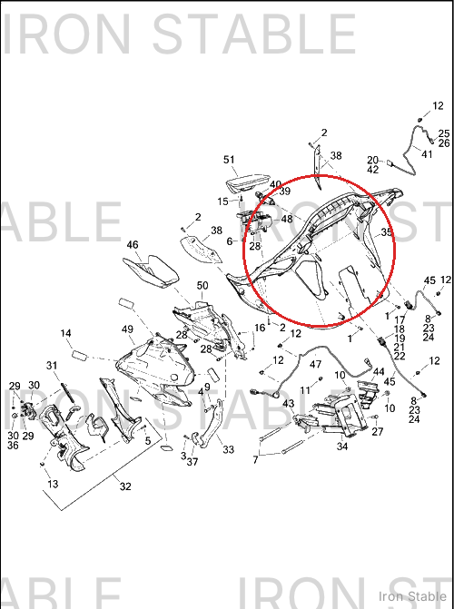 Harley-Davidson Fairing, Inr, X