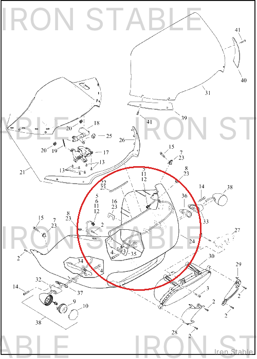 Harley-Davidson Kit, Fair, Otr, Sld