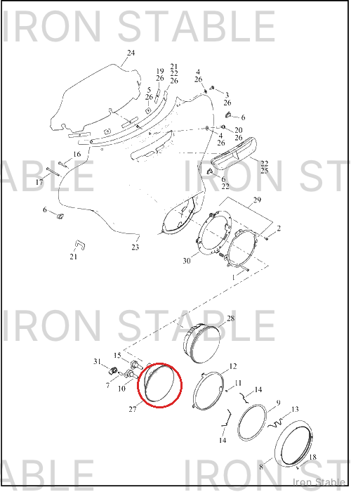 Harley-Davidson Kit, Fair, Otr, Svce, Sld