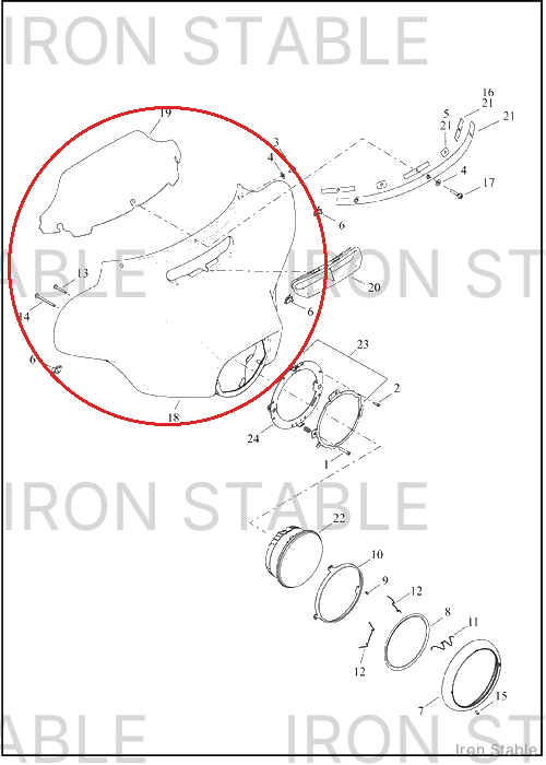 Harley-Davidson Kit, Fair, Otr, Svce, Sld