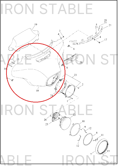 Harley-Davidson Kit, Fair, Otr, Svce, Sld