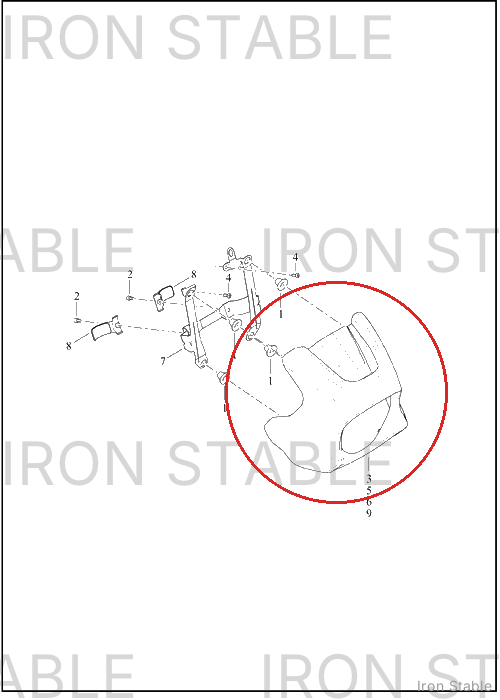 Harley-Davidson Fairing, Fr, Outer
