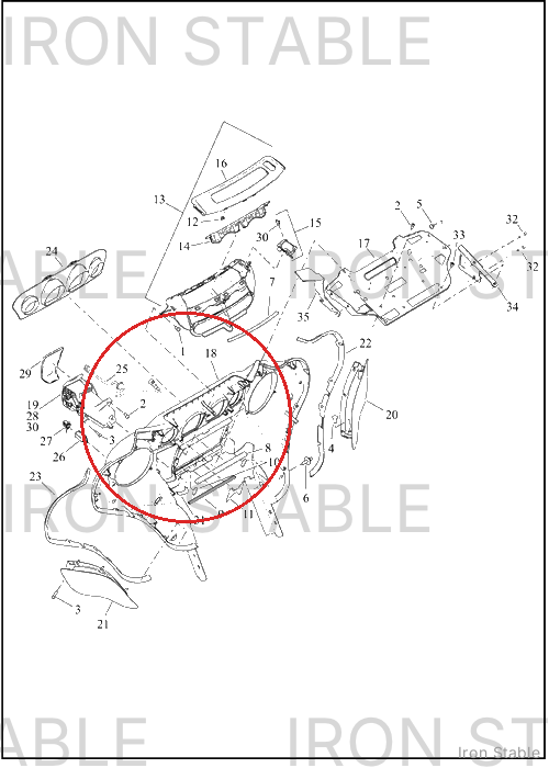 Harley-Davidson Fairing, Inr, Assembly, Sld
