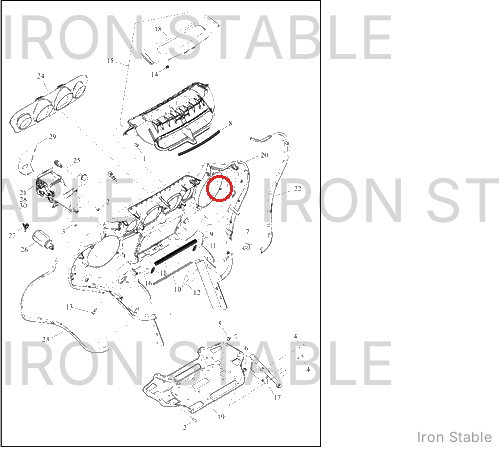 Harley-Davidson Fairing, Inr, Assembly, Sld