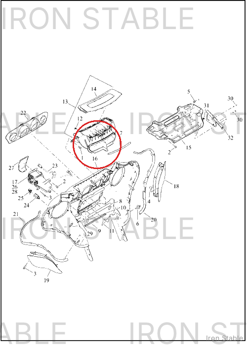 Harley-Davidson Fairing, Inr, Assembly, Sld