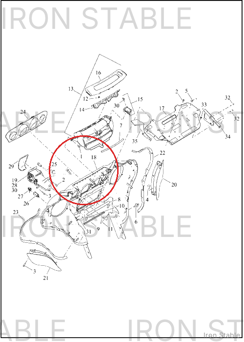 Harley-Davidson Fairing, Inr, Assembly, Sld