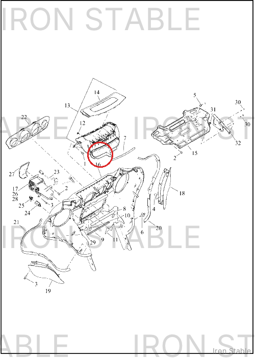 Harley-Davidson Fairing, Inr, Assembly, Sld