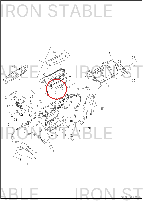 Harley-Davidson Kit, Fair, Inr, Assembly, Sld