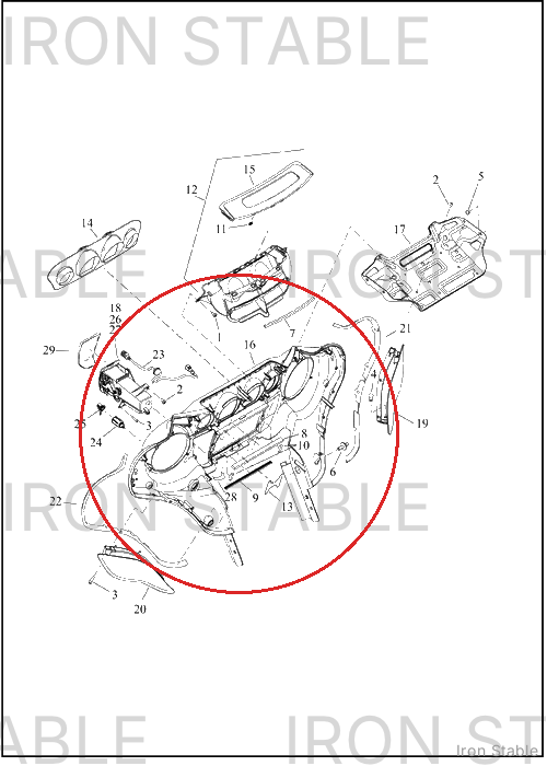 Harley-Davidson Kit, Fair, Inr, Assembly, Sld