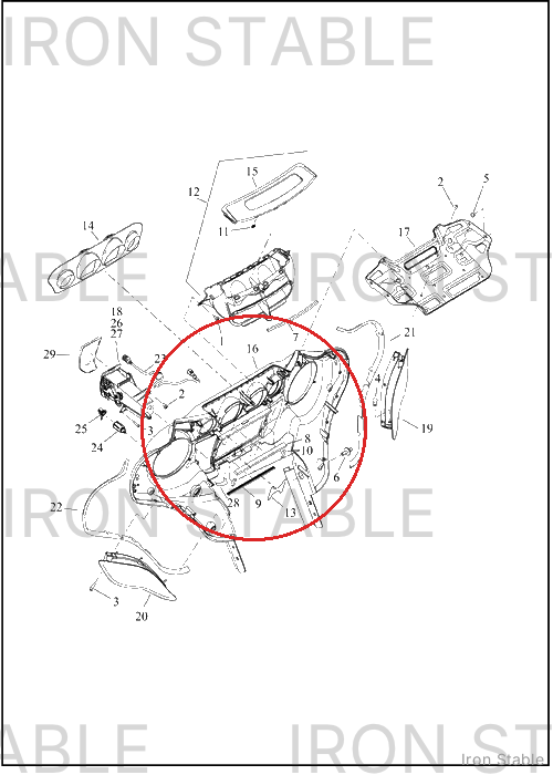 Harley-Davidson Kit, Fair, Inr, Assembly, Sld