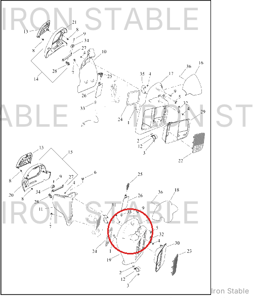 Harley-Davidson Door, Vent