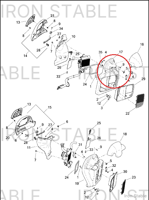 Harley-Davidson Sub-Assembly, Frng-Lower, Lh, Solid