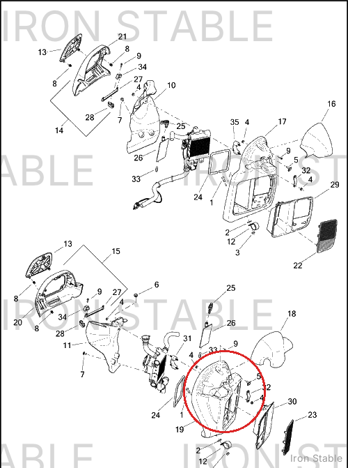 Harley-Davidson Sub-Assembly, Frng-Lower, Rh, Solid
