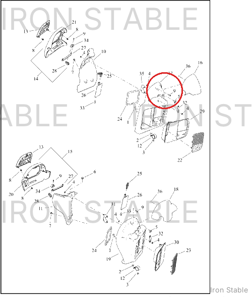 Harley-Davidson Kit, Lower Fair, Fascia Assembly, Lh, Sl