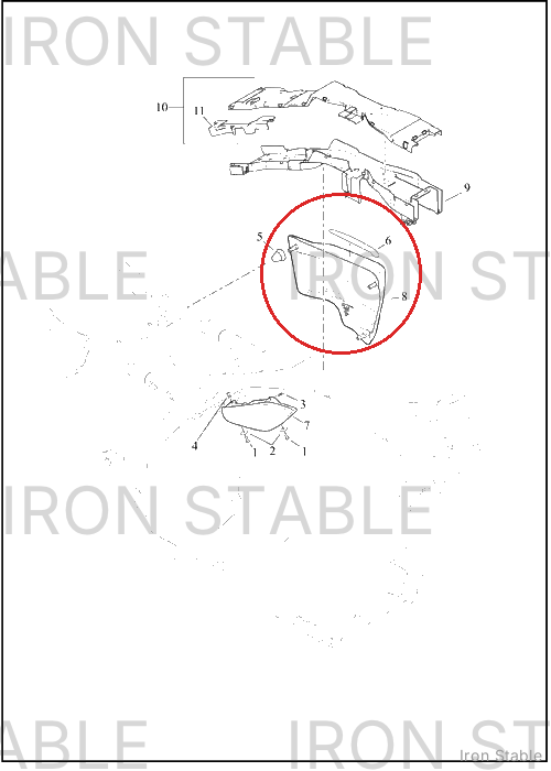 Harley-Davidson Cover, Side, Lh, Sld