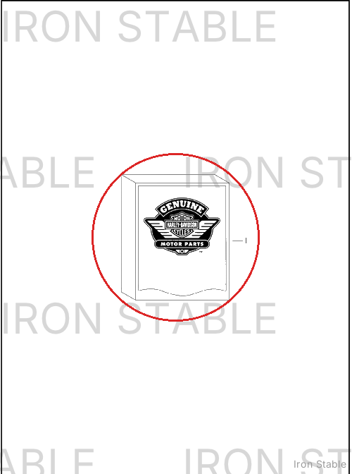 Harley-Davidson Cover, Side, Sub-Assembly, Lh, Solid