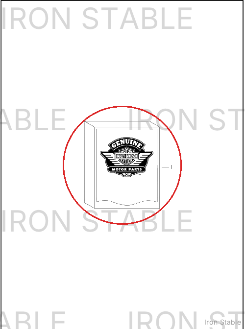Harley-Davidson Cover, Side, Sub-Assembly, Lh, Design