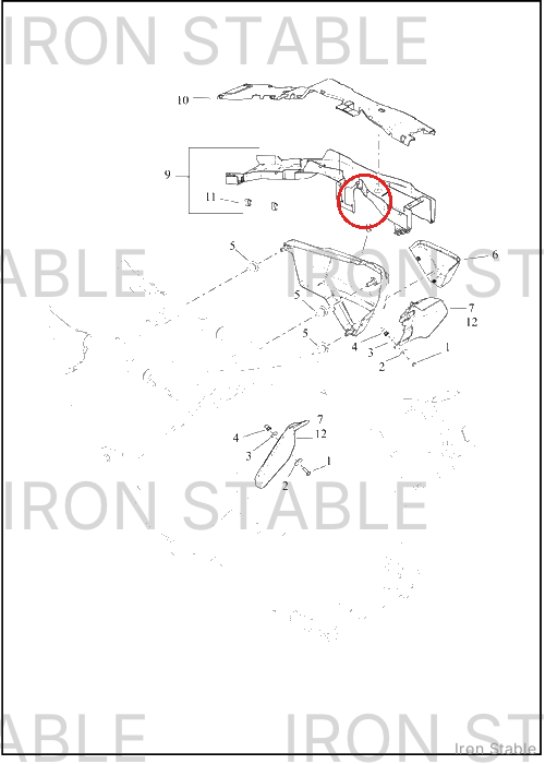 Harley-Davidson Cover, Side, Sub-Assembly, Rh, Design