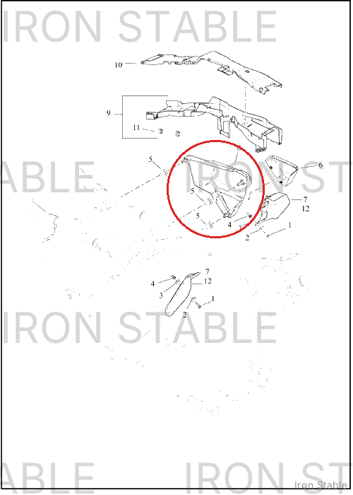 Harley-Davidson Cover, Side, Sub-Assembly, Rh, Design