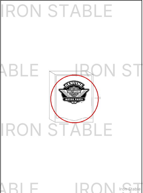 Harley-Davidson Kit, Shrd, Air-Dftr, Mid-Frm