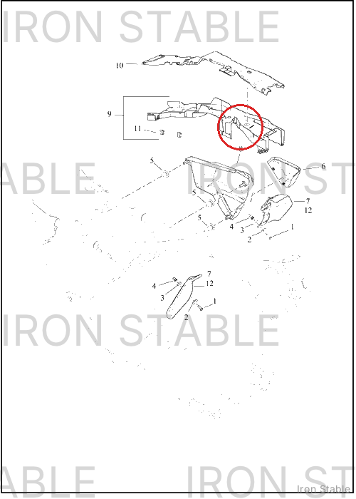 Harley-Davidson Cover, Side, Assembly, Rh, Pnstrp