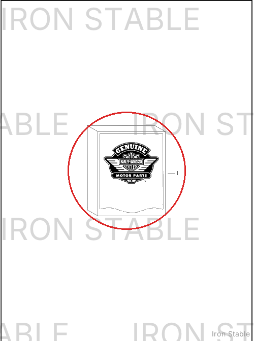 Harley-Davidson Cover, Side, Sub-Assembly, Lh, Solid