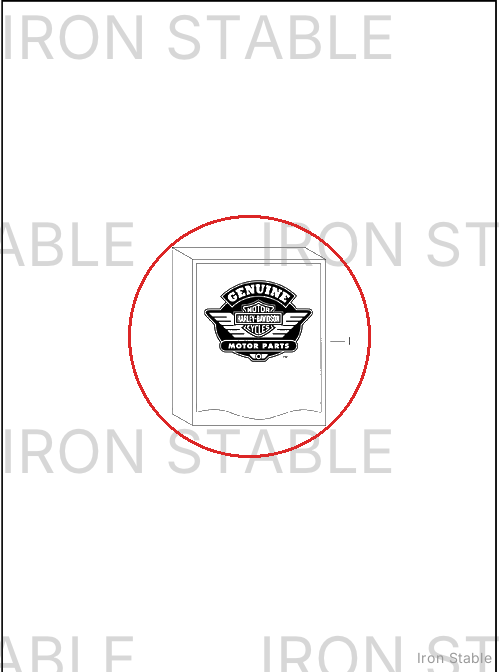 Harley-Davidson Cover, Side, Sub-Assembly, Lh, Fade