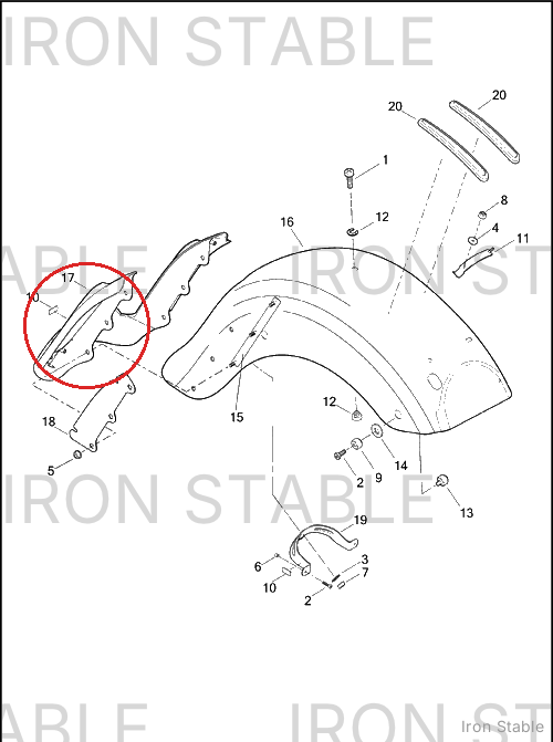 Harley-Davidson Bodywork Misc Component, X