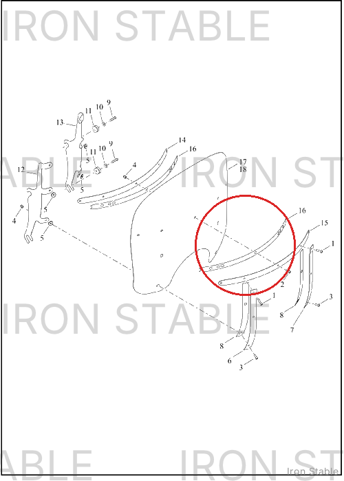 Harley-Davidson Bodywork Misc Component, Tape, Brace