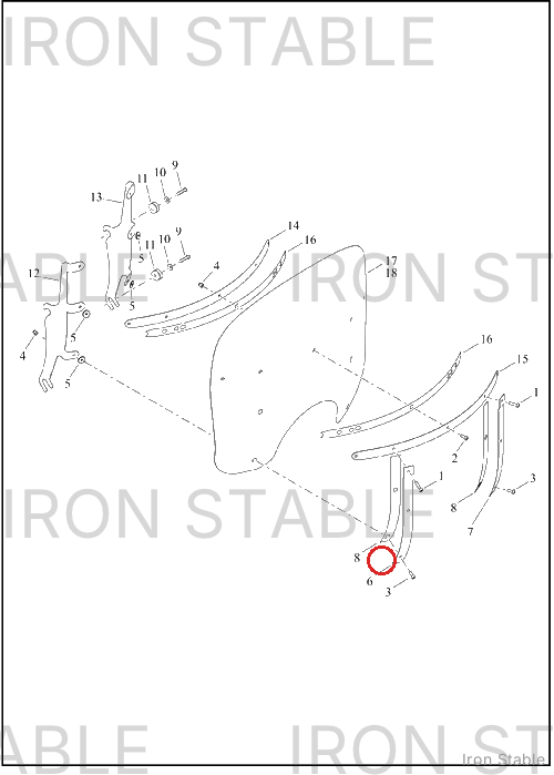 Harley-Davidson Bodywork Misc Component, Brc, Rh, Wsh