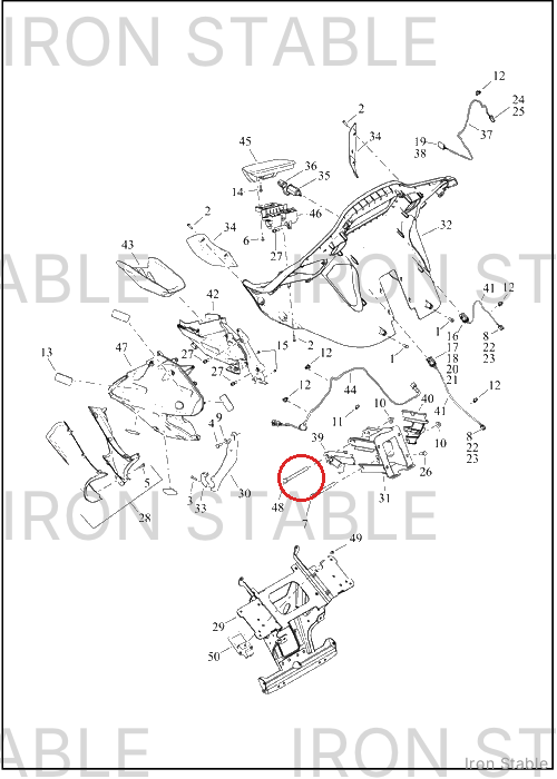 Harley-Davidson Bodywork Misc Component, Screw, Hex