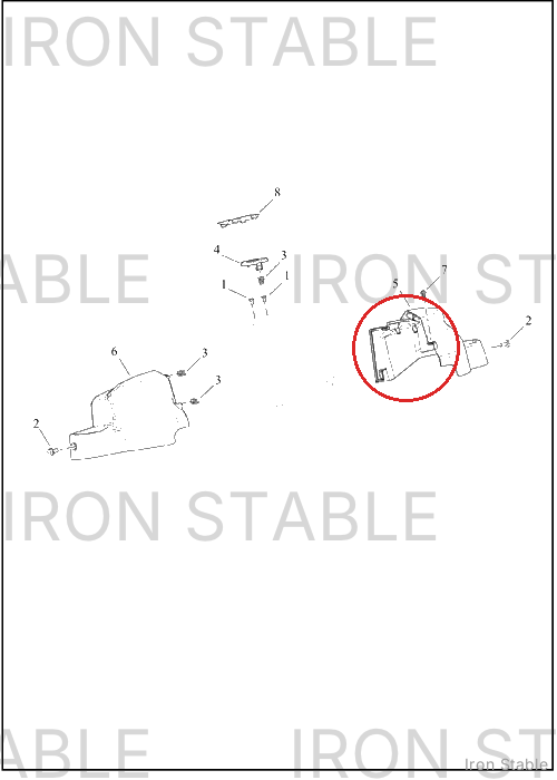 Harley-Davidson Bodywork Misc Component, Nacelle Co