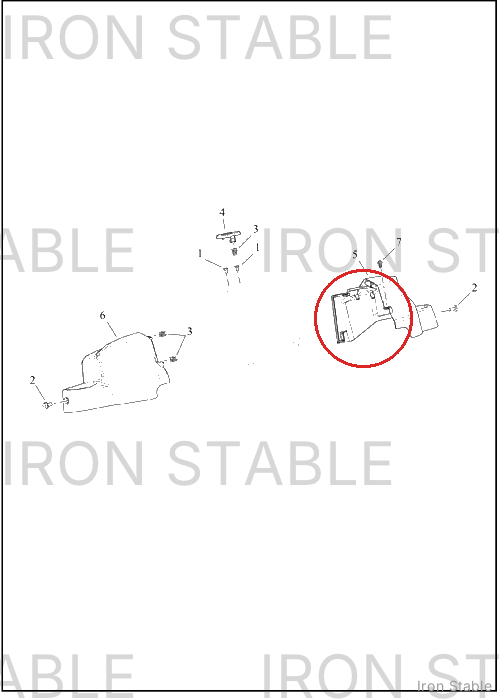 Harley-Davidson Bodywork Misc Component, Nacelle Co