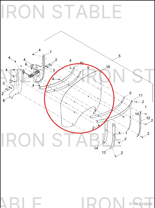 Harley-Davidson Windshield, X