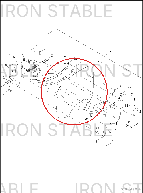 Harley-Davidson Windshield, X