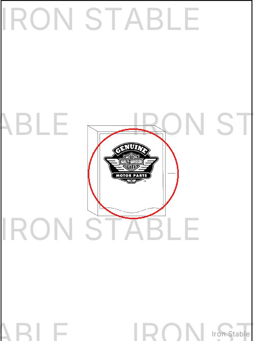 Harley-Davidson Windshield, Kit, Windshield, Opaq