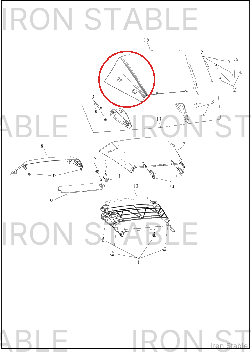 Harley-Davidson Windshield, Tall, T, Clear
