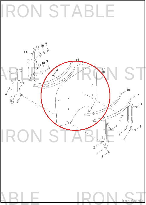 Harley-Davidson Windshield, Assembly, 2-Tone, Hdi