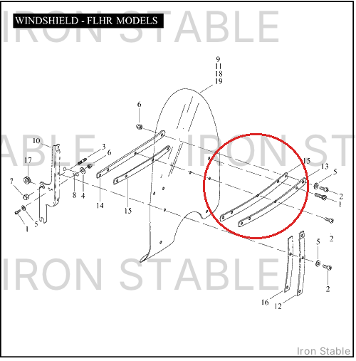 Harley-Davidson Brace, Outer