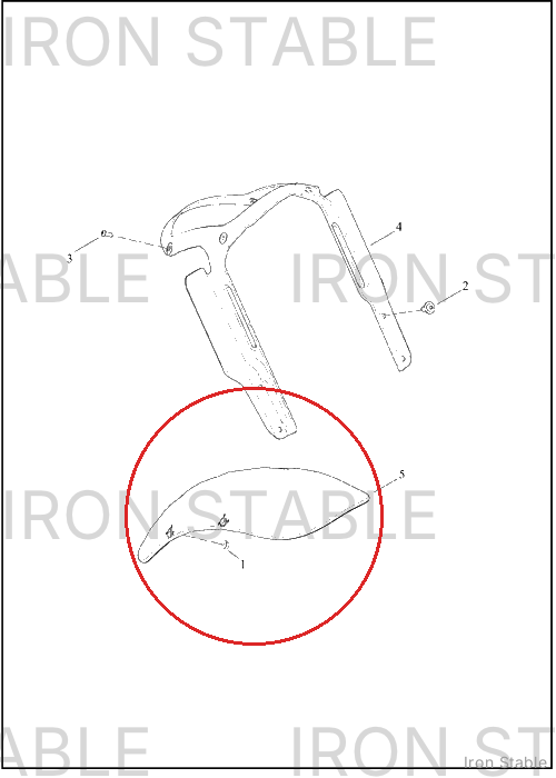 Harley-Davidson Fender, Fr, Molded