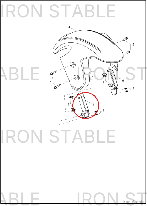 Harley-Davidson Support, Fr Fnd, Rh