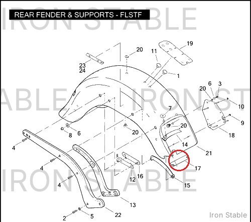 Harley-Davidson Bracket Assembly, Ecm Mounting