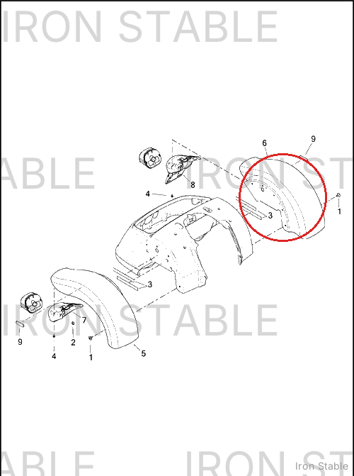 Harley-Davidson Rf, Lh, Flrt, Ambr Wsky
