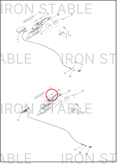 Harley-Davidson Support, Rr Fnd, Foam Pad