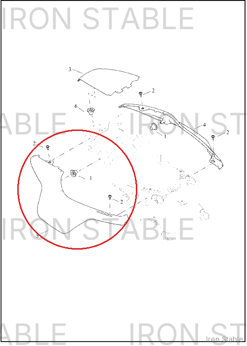 Harley-Davidson Fender, Rr, Solid, Rh